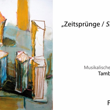 Ausstellung „Zeitsprünge/ Skakanje kroz vrime“ in der KUGA Großwarasdorf